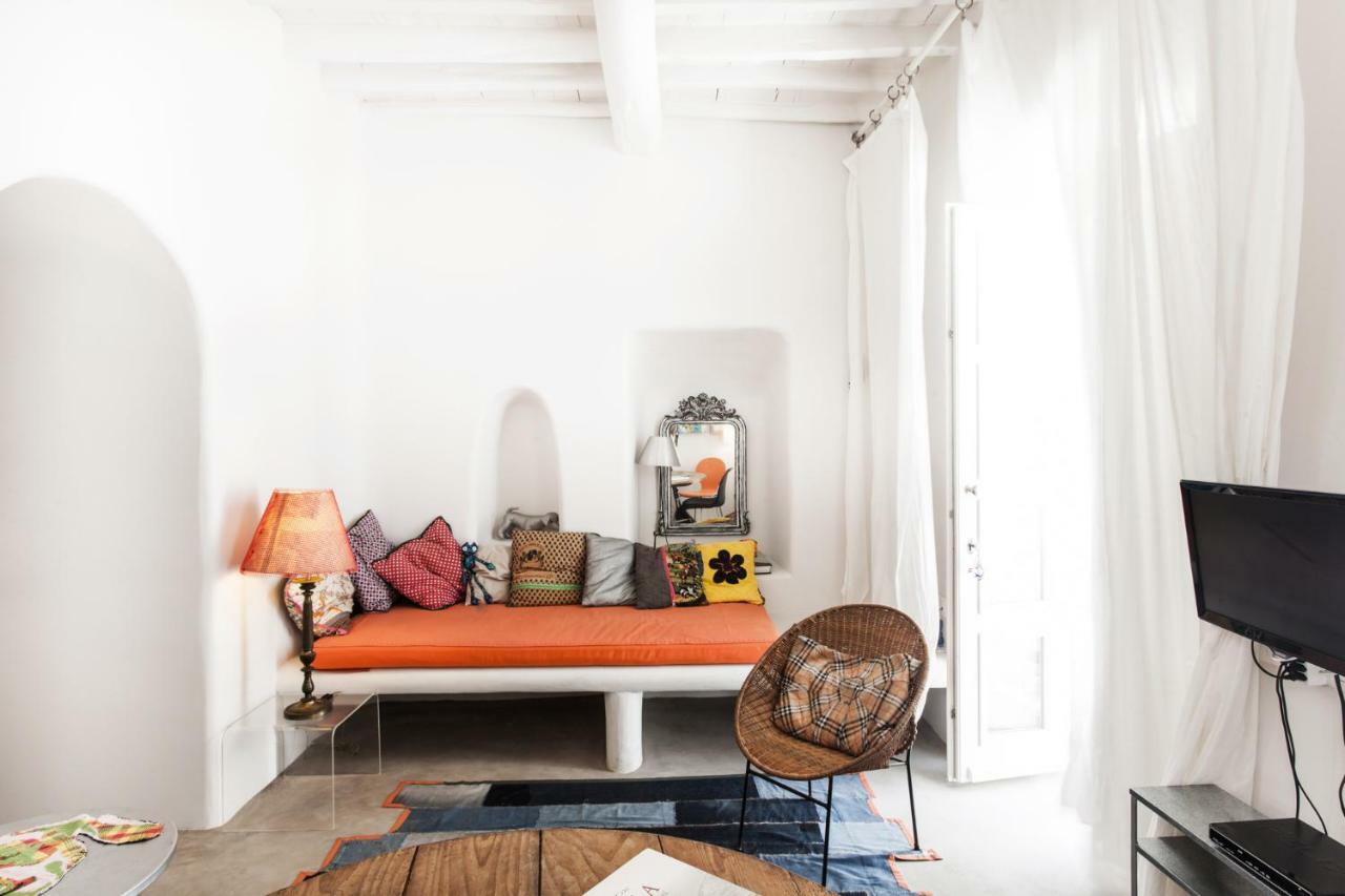 Eclectic & Artistic House In Mykonos Town Villa Екстериор снимка